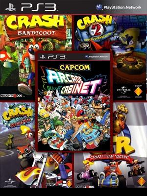 CRASH COLLECTION Mas CAPCOM ARCADE CABINET Pack PS3