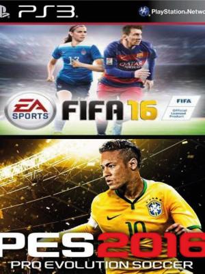 Fifa 16 + Pro Evolution Soccer 2016