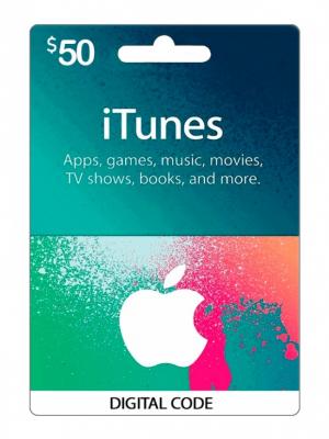 ITUNES 50 USD