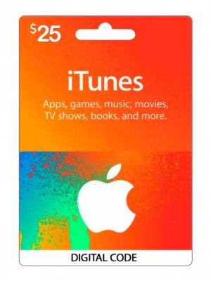 ITUNES 25$ USD